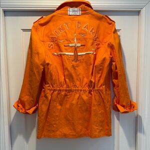 Orange Julicy St Barth Utility Jacket